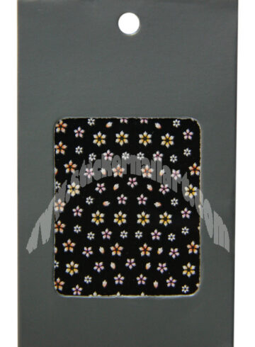 pochette de 106 stickers d'ongles autocollants petite fleur scintillant, pêle mêle petite fleur scintillant pas cher