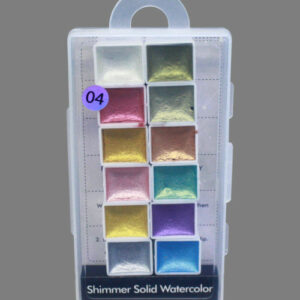 Aquarelle solide ongles